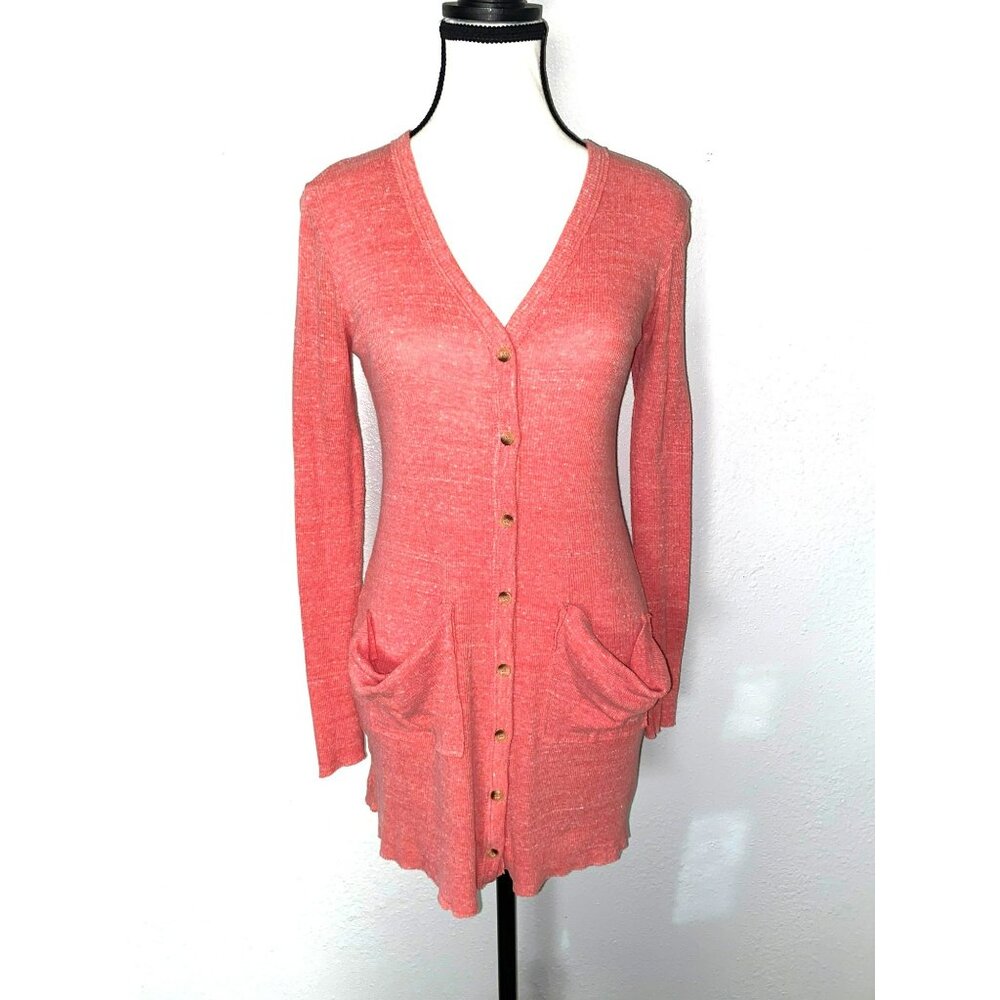 FP Beach Button-up Cardigan Sweater Size XS